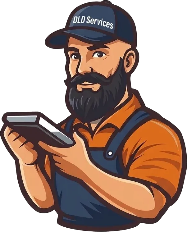 Logo DLD Services, débarras et multiservices à Saint-Marcellin